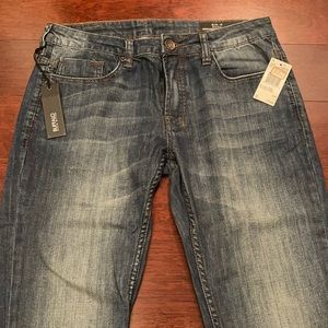 Men’s Buffalo slim straight jeans. Never worn